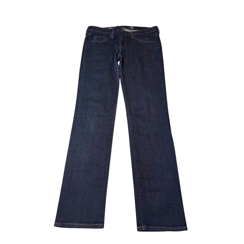 AG Adriano Goldschmied The Stevie Slim Straight Jeans Dark Womens 30R L31 USA